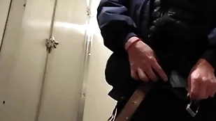 Excrete stall blowjob