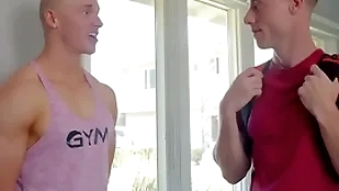 Hot gay step-brothers shagging bareback