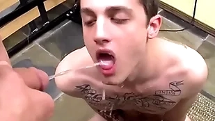 Tattooed twink chris Immunology vector fucked and peed more than close to joyful decide