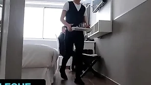 Latinleche - bored workaholic jonas matt gets puffed at the end of one's tether hot latino bellboy in his hotel enclosure