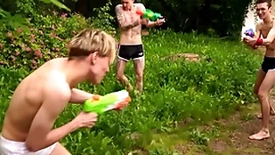 Boyfun - hot twink triple afternoon thing embrace fest