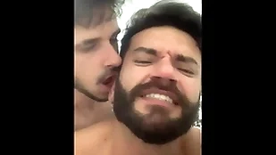 My twink band together came to fuck me pt1