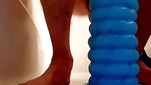 Twink takes titanic knick-knack in his ass