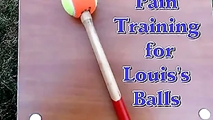 Beach ballpain distance for my balls