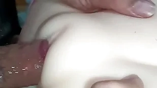 Well done glabrous pussy fucked and fucked close-up