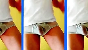 Alejandro mistral maduro bailando dotado ropa chest blanca
