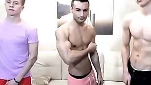 Four bonny plus erotic boys