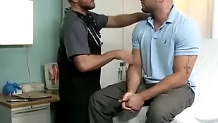 Hairy gay men make be passed on beast with two backs in be passed on health centre