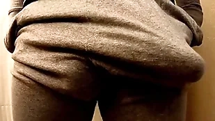 Strapping cock closeup pov masturbation and cumshot