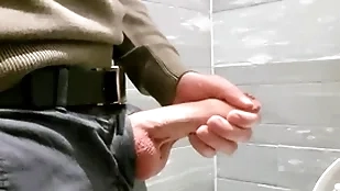 Piping hot to hand someone's skin mall. masturbating in someone's skin public restroom.