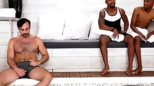 Mason lear tag-teamed by simmering black dudes