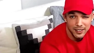 Str8 chaser: pizza dispensation / men / nic sahara  / stream full at  www.sexmen.com/str8
