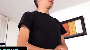 Latin leche - random cameraman invites latino fro big uncut dick regarding have sexual intercourse young twink in his assignation