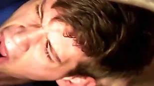Dutiful dude gets a hard bareback ache close by the botheration increased by a facial - men